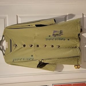 Vintage Blue Fish Clothing Dress/Jacket/Tunic